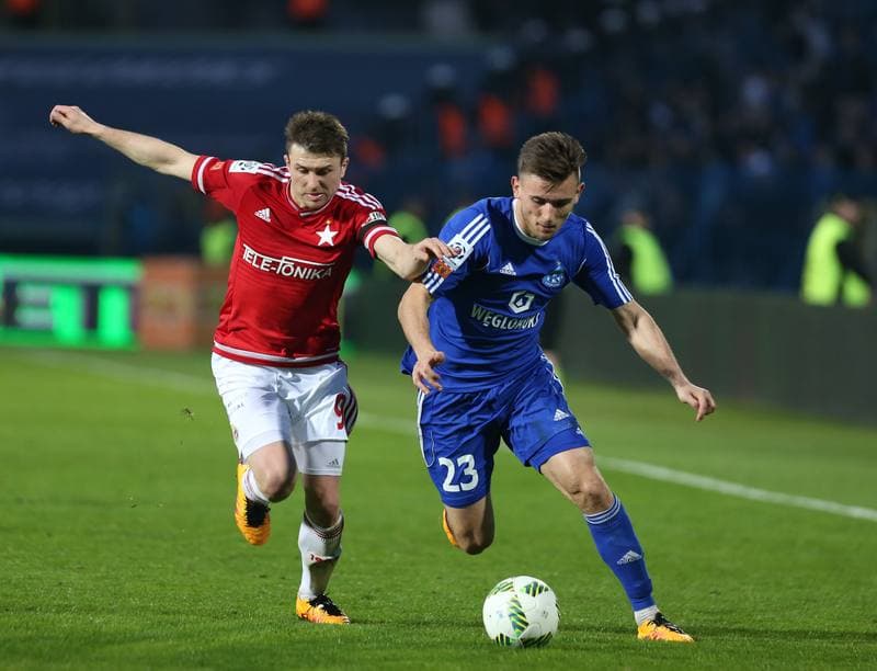 Football. Ekstraklasa. Ruch Chorzow - Wisla Krakow. 03.04.2016