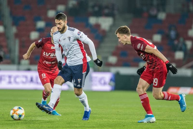 Football. PKO BP Ekstraklasa. Gornik Zabrze - Wisla Krakow. 06.12.2019