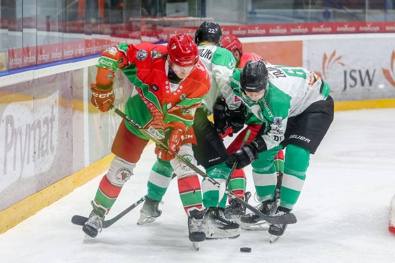 Ice Hockey. Tauron Hokej Liga. JKH GKS Jastrzebie - Zaglebie Sosnowiec. 24.11.2023