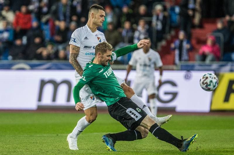 Football. Fortuna:Liga. Banik Ostrava - FK Jablonec. 24.02.2020