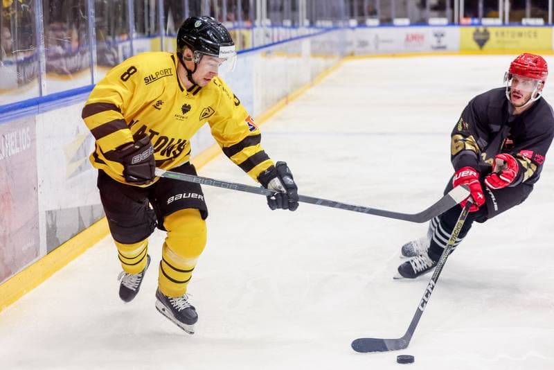 Ice Hockey. Tauron Hokej Liga. GKS Katowice - Comarch Cracovia. 26.11.2023