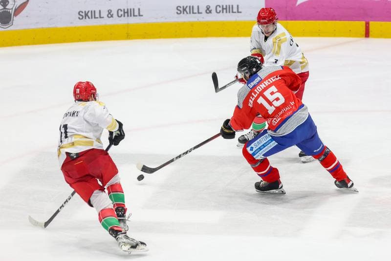 Ice Hockey. Tauron Hokej Liga. Zaglebie Sosnowiec - Marma Ciarko STS Sanok. 26.11.2023
