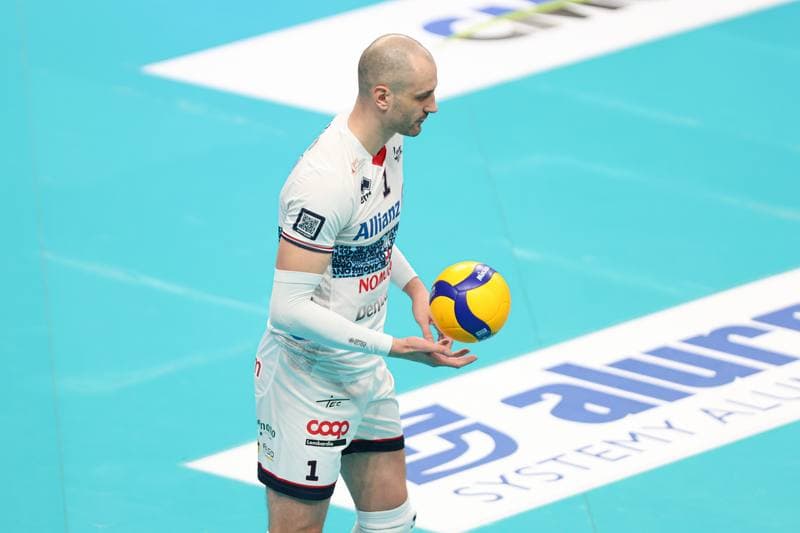 Volleyball. CEV Cup. Aluron CMC Warta Zawiercie - Allianz Milano. 10.01.2024