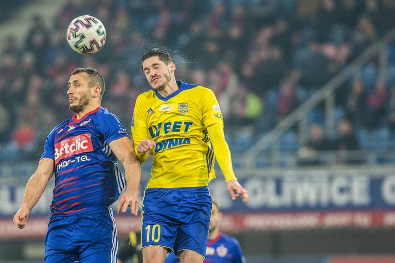 Football. PKO BP Ekstraklasa. Piast Gliwice - Arka Gdynia. 04.03.2020