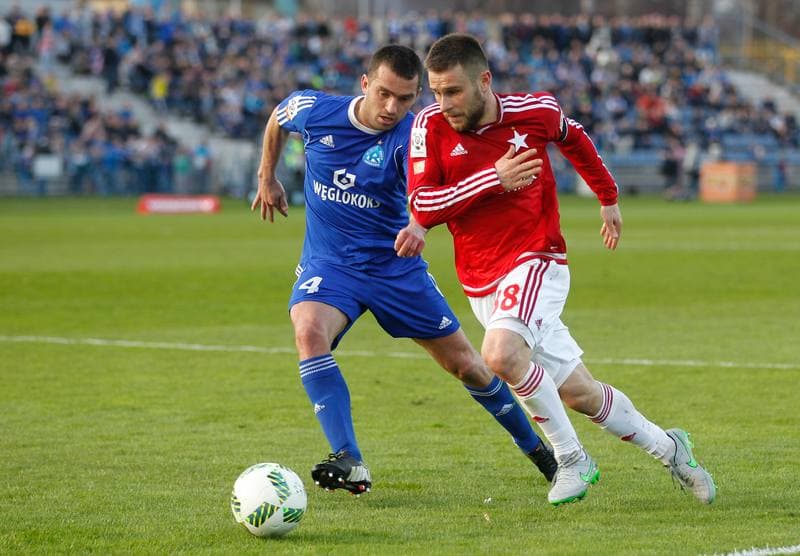 Football. Ekstraklasa. Ruch Chorzow - Wisla Krakow. 03.04.2016