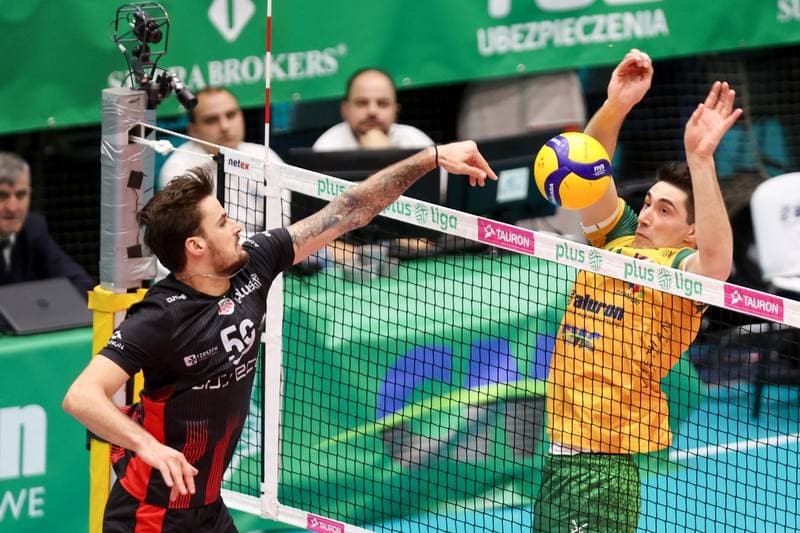 Volleyball. PlusLiga. Aluron CMC Warta Zawiercie - Asseco Resovia Rzeszow. 25.01.2024