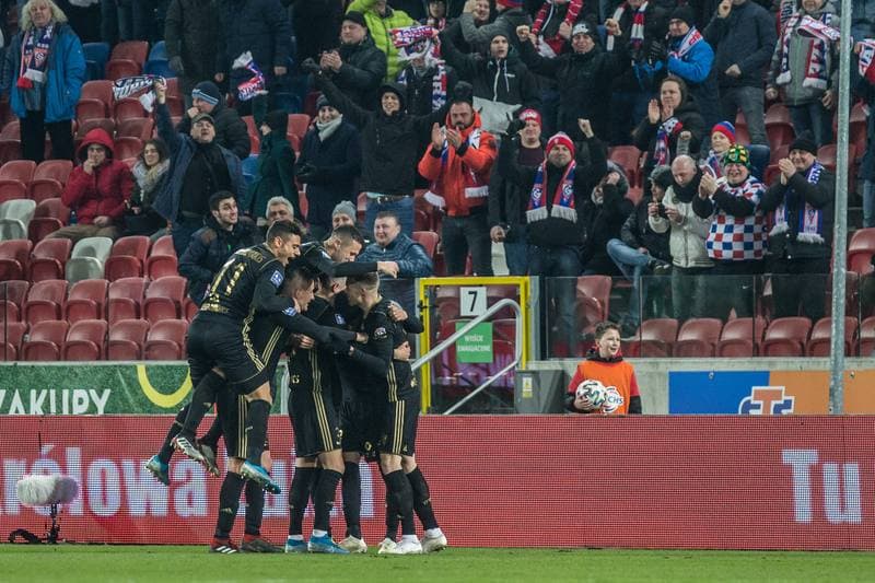 Football. PKO BP Ekstraklasa. Gornik Zabrze - Cracovia Krakow. 06.03.2020