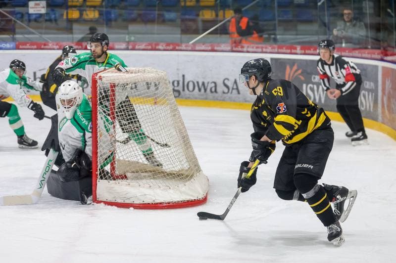Ice Hockey. Tauron Hokej Liga. JKH GKS Jastrzebie - GKS Katowice. 28.11.2023