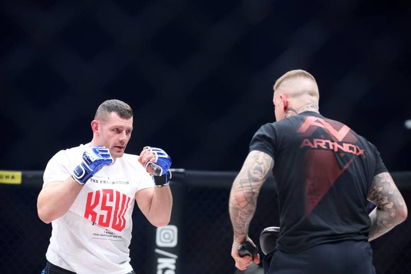 MMA. KSW. Training. 27.01.2024