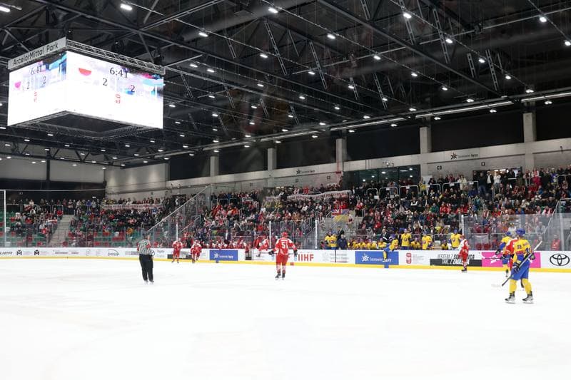 Ice Hockey. Olympic Qualification. Poland - Ukraine. 09.02.2024