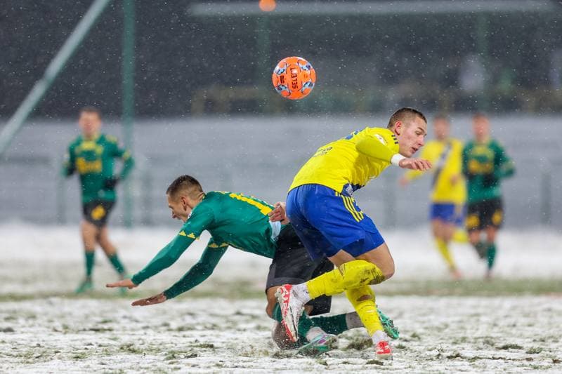 Football. Fortuna I Liga. GKS Katowice - Arka Gdynia. 02.12.2023
