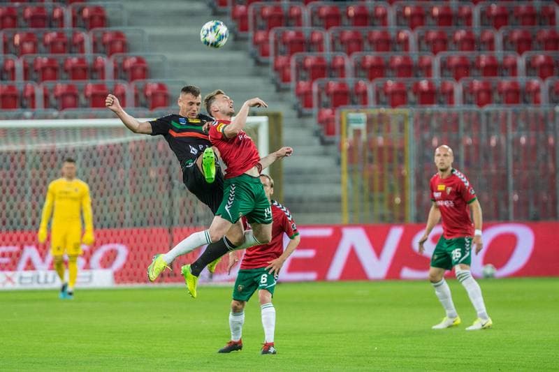 Football. Fortuna I Liga. GKS Tychy - Zaglebie Sosnowiec. 04.06.2020