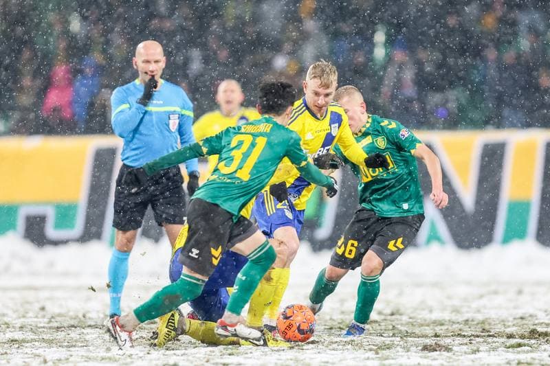 Football. Fortuna I Liga. GKS Katowice - Arka Gdynia. 02.12.2023