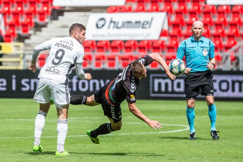 Football. Fortuna I Liga. GKS Tychy - Chojniczanka Chojnice. 07.06.2020