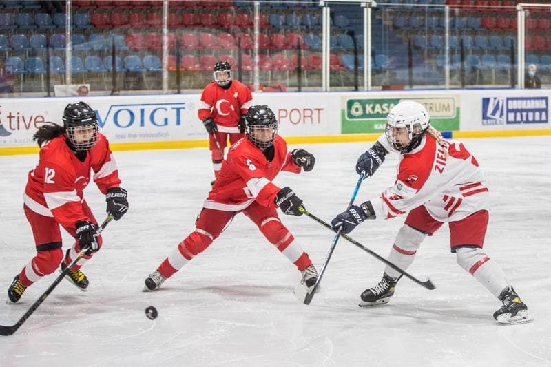 Ice Hockey. Olympic Women's Ice Hockey Pre-Qualification. Poland - Turkey. 07.10.2021