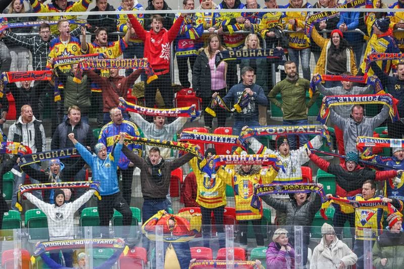 Ice Hockey. Tauron Hokej Liga. Zaglebie Sosnowiec - PZU Podhale Nowy Targ. 03.12.2023