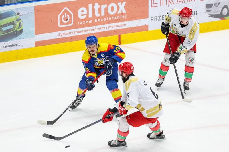 Ice Hockey. Tauron Hokej Liga. Zaglebie Sosnowiec - PZU Podhale Nowy Targ. 03.12.2023