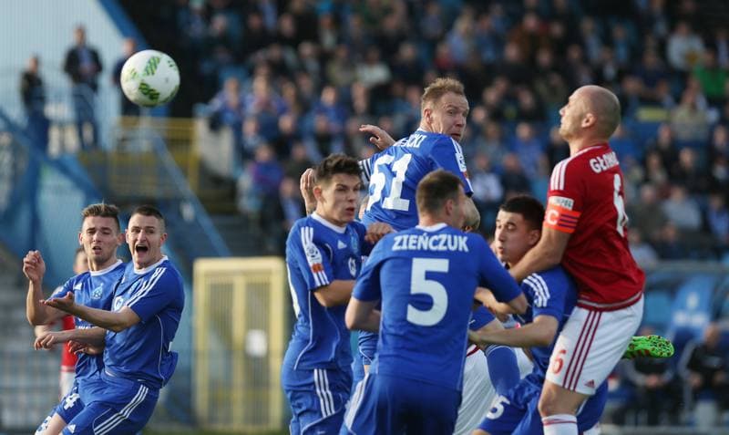 Football. Ekstraklasa. Ruch Chorzow - Wisla Krakow. 03.04.2016