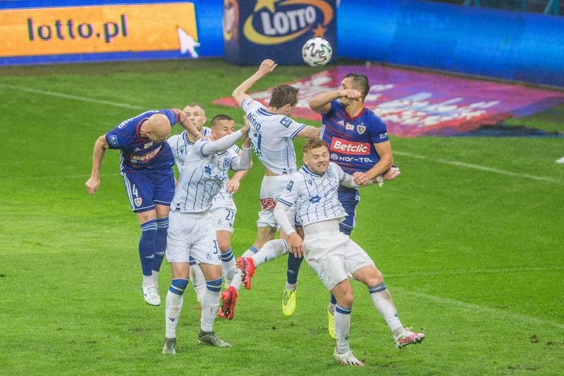 Football. PKO BP Ekstraklasa. Piast Gliwice - Lech Poznan. 20.06.2020