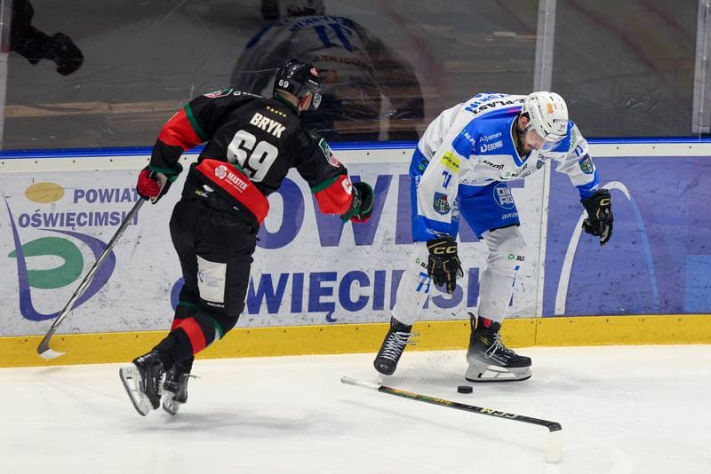 Ice Hockey. Tauron Hokej Liga. Re-Plast Unia Oswiecim - GKS Tychy. 24.03.2024