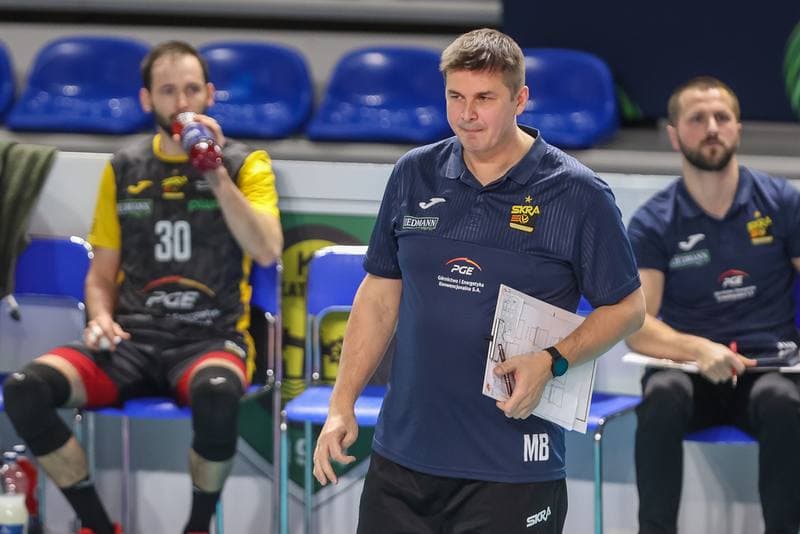 Volleyball. PlusLiga. GKS Katowice - PGE Giek Skra Belchatow. 09.12.2023