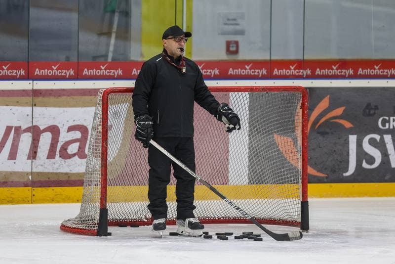 Ice Hockey. Poland national team. Training. 10.12.2023