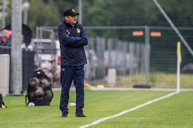 Football. Sparing. LKS Goczalkowice Zdroj - Wieczysta Krakow. 11.07.2020