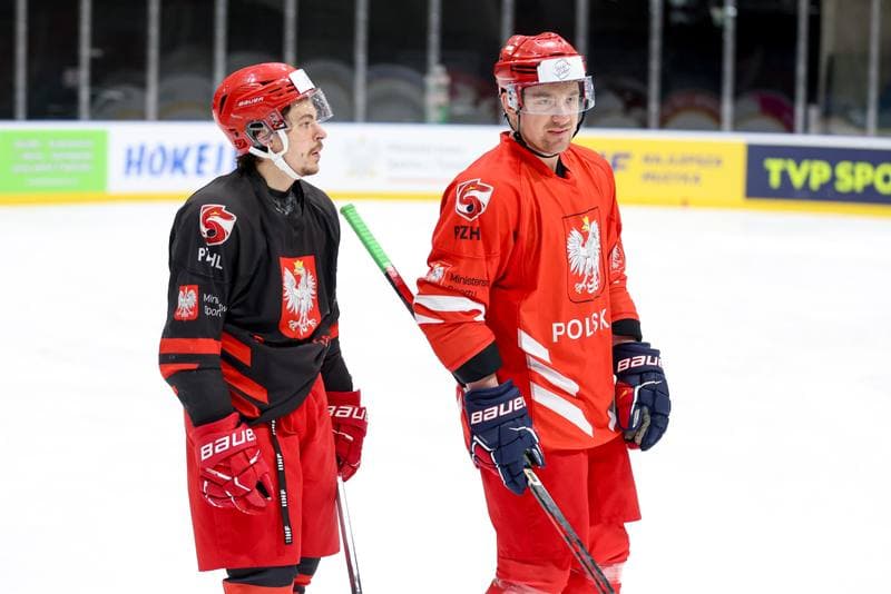 Ice Hockey. Poland national team. Training. 16.04.2024