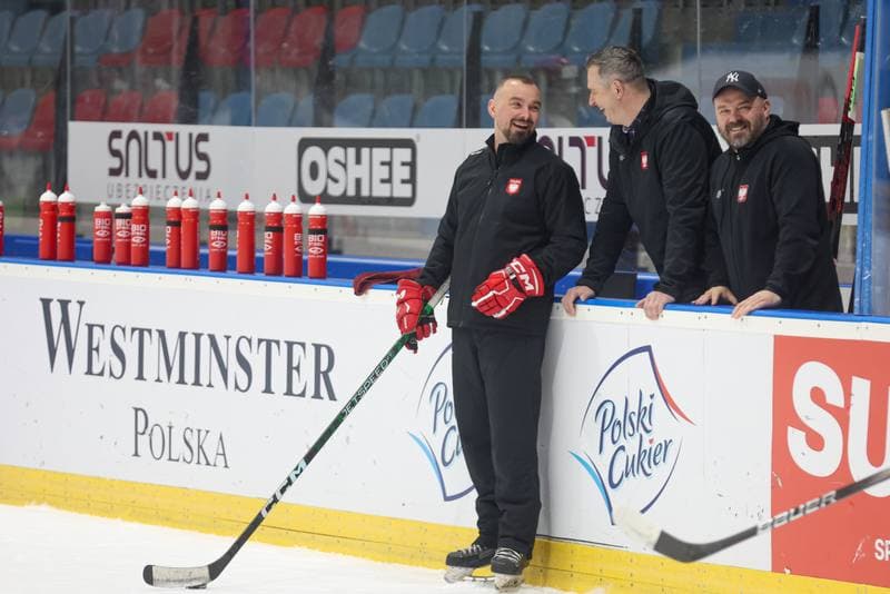 Ice Hockey. Poland national team. Training. 22.04.2024