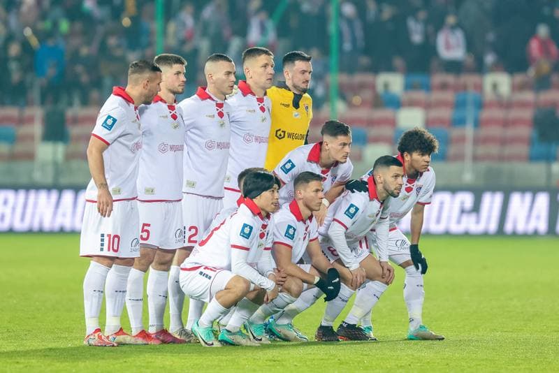 Football. PKO BP Ekstraklasa. Gornik Zabrze - Warta Poznan. 15.12.2023