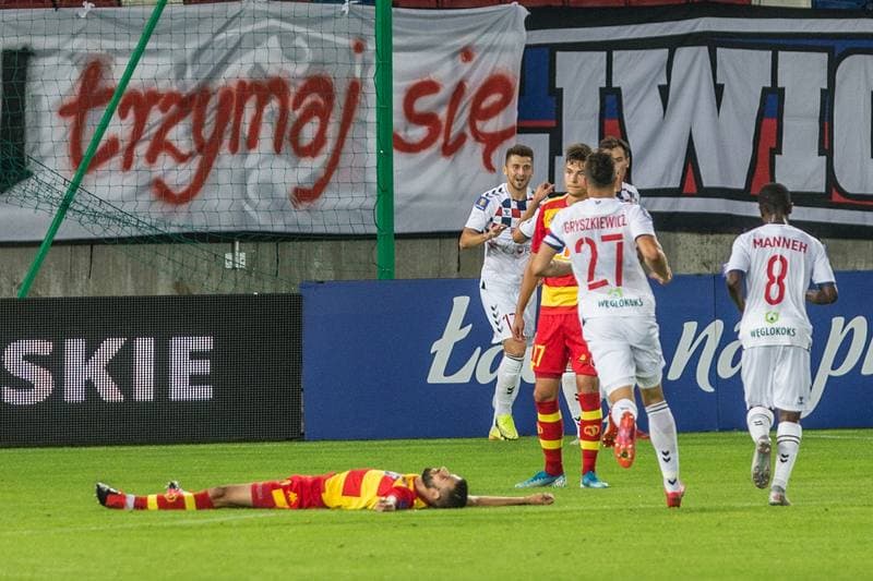 Football. Fortuna Puchar Polski. Gornik Zabrze - Jagiellonia Bialystok. 13.08.2020