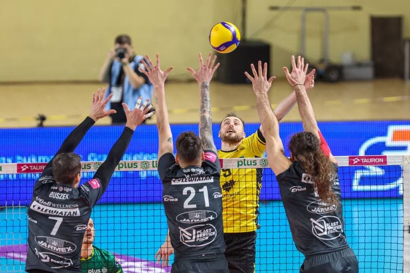Volleyball. PlusLiga. GKS Katowice - Enea Czarni Radom. 15.12.2023