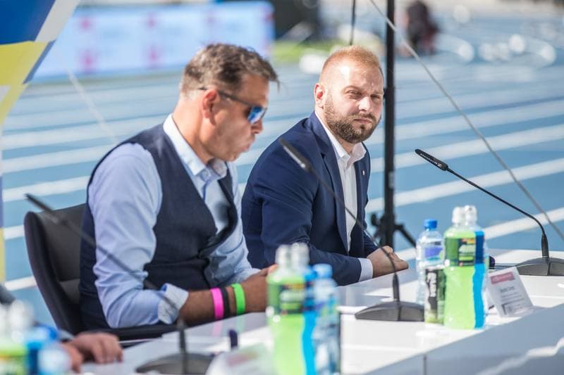 Athletics. Orlen Memorial Janusz Kusocinski. Press Conference. 24.08.2020