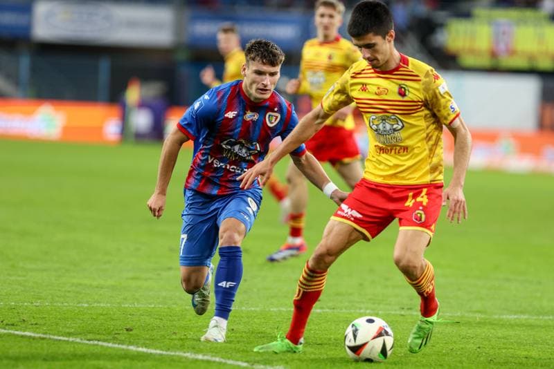 Football. PKO BP Ekstraklasa. Piast Gliwice - Jagiellonia Bialystok. 29.09.2024