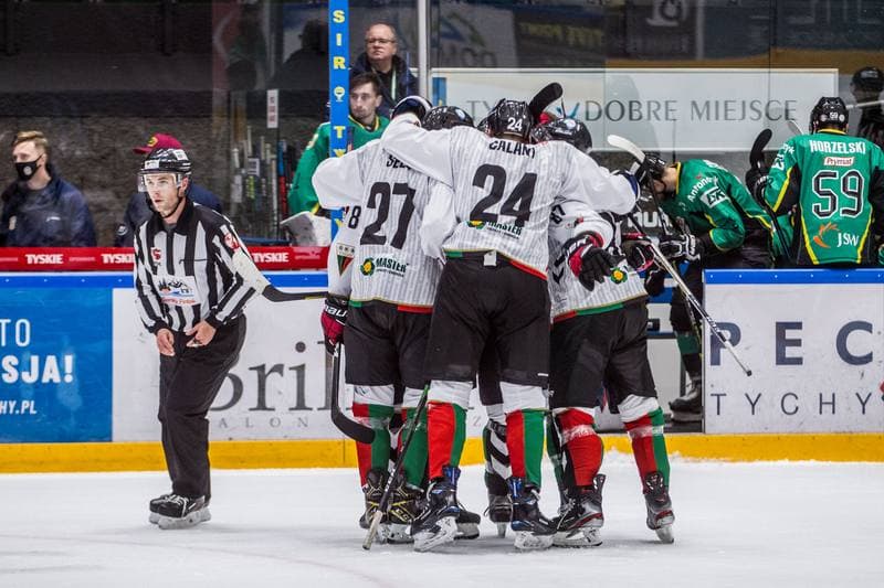 Ice Hockey. Polish Supercup. GKS Tychy - JKH GKS Jastrzebie. 20.10.2020