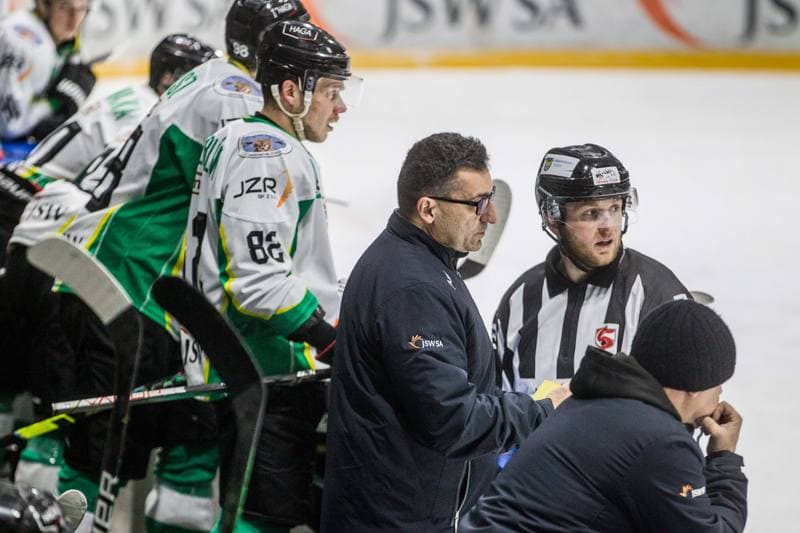 Ice Hockey. PHL. JKH GKS Jastrzebie - Ciarko STS Sanok. 02.12.2021