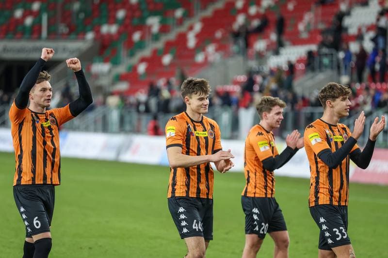 Football. Fortuna I Liga. Zaglebie Sosnowiec - Chrobry Glogow. 19.12.2023