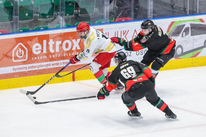 Ice Hockey. Tauron Hokej Liga. Zaglebie Sosnowiec - GKS Tychy. 20.12.2023