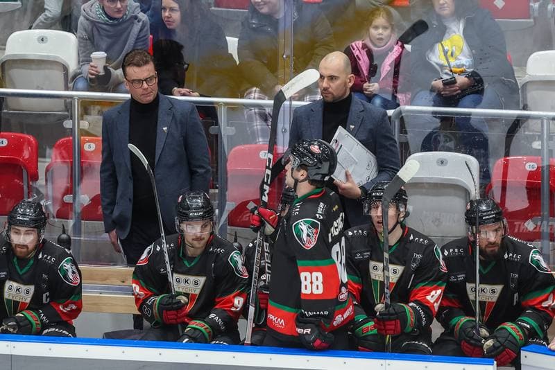 Ice Hockey. Tauron Hokej Liga. Zaglebie Sosnowiec - GKS Tychy. 20.12.2023