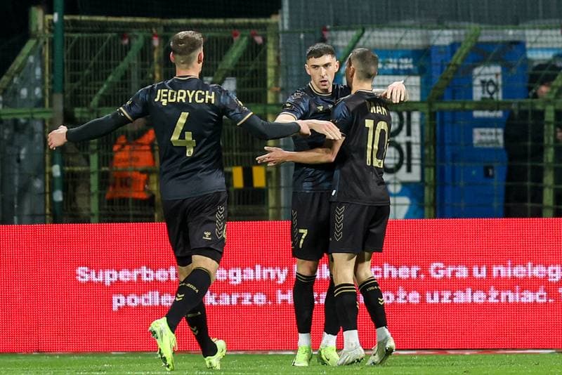 Football. PKO BP Ekstraklasa. GKS Katowice - Lechia Gdansk. 30.11.2024