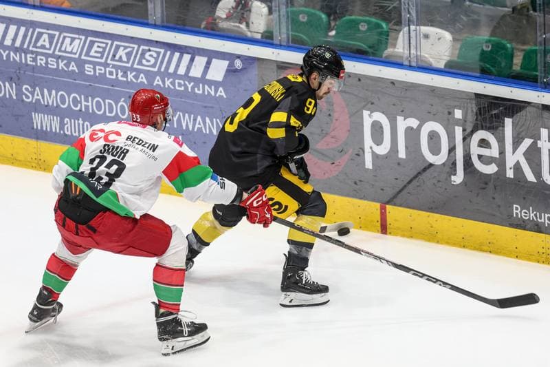 Ice Hockey. Tauron Hokej Liga. EC Bedzin Zaglebie Sosnowiec - GKS Katowice. 01.12.2024