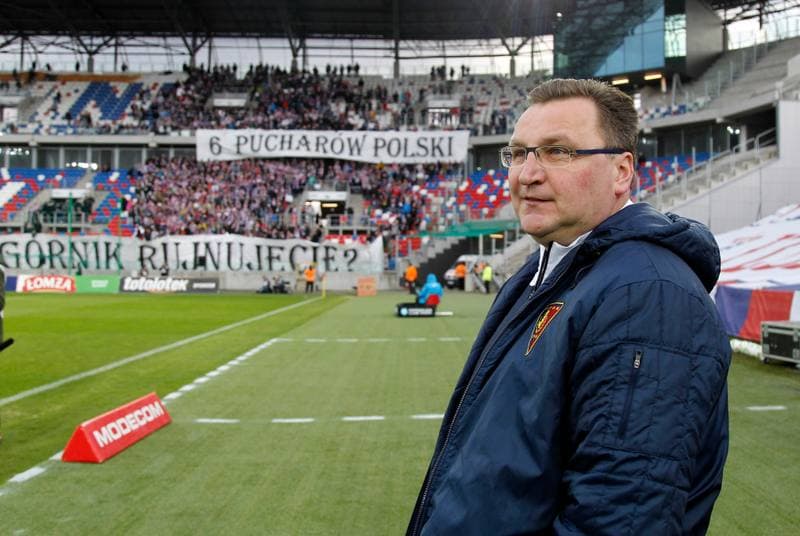 Football. Ekstraklasa. Gornik Zabrze - Pogon Szczecin. 01.04.2016
