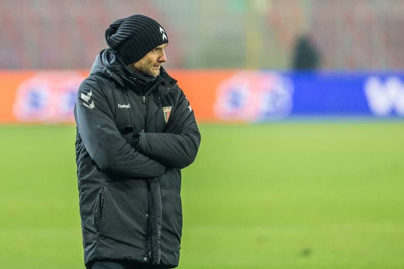 Football. Fortuna I Liga. GKS Tychy - Widzew Lodz. 03.12.2020