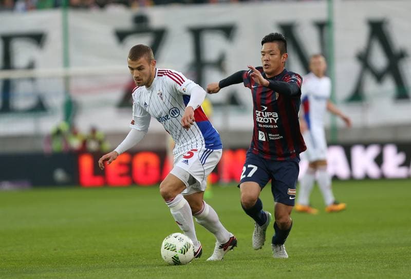 Football. Ekstraklasa. Gornik Zabrze - Pogon Szczecin. 01.04.2016