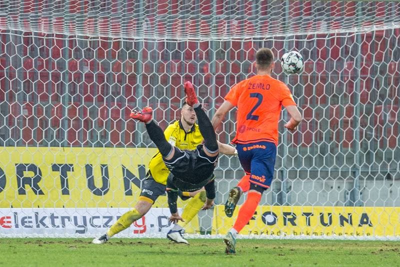 Football. Fortuna I Liga. GKS Tychy - Odra Opole. 06.12.2020