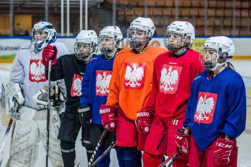 Ice Hockey. Poland national team. Training. 04.01.2022