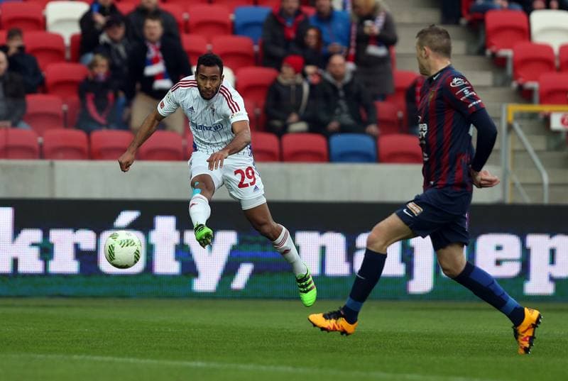 Football. Ekstraklasa. Gornik Zabrze - Pogon Szczecin. 01.04.2016