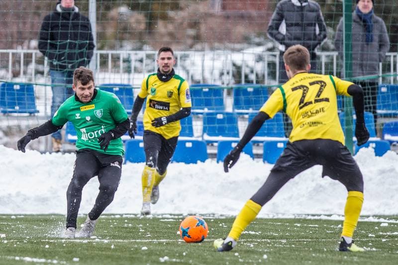 Football. Sparing. GKS Katowice - GKS Jastrzebie. 22.01.2022