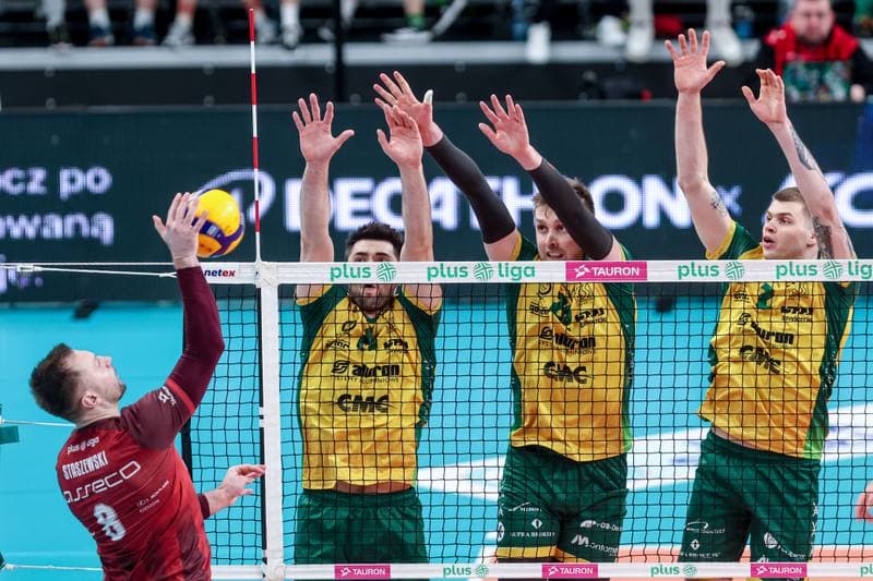 Volleyball. PlusLiga. Aluron CMC Warta Zawiercie - Asseco Resovia Rzeszow. 29.03.2025