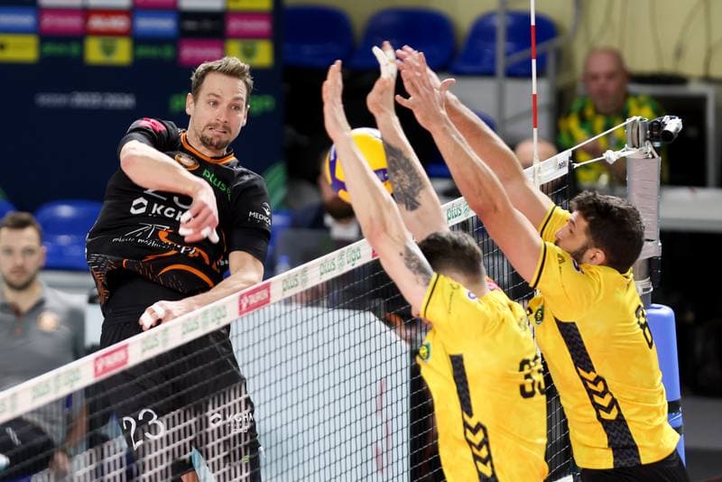 Volleyball. PlusLiga. GKS Katowice - KGHM Cuprum Lubin. 04.01.2024